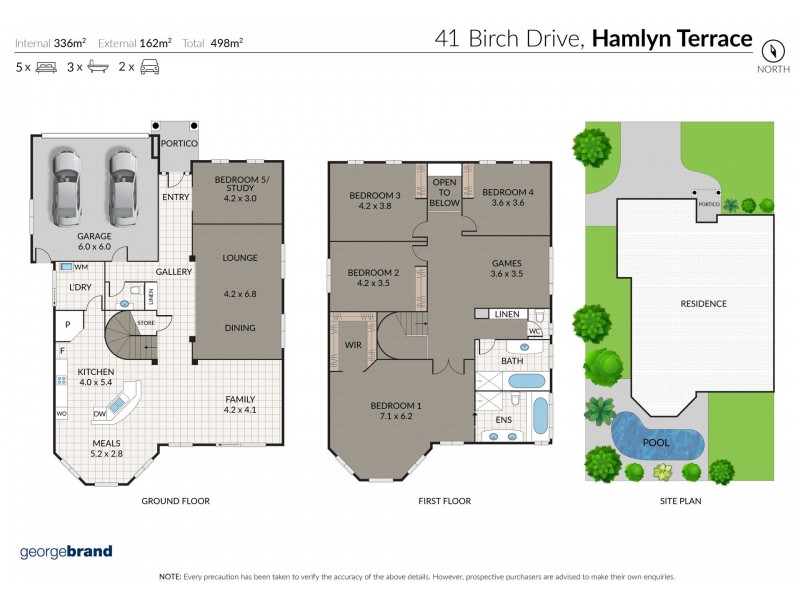 41 Birch Drive, Hamlyn Terrace NSW 2259 Floorplan