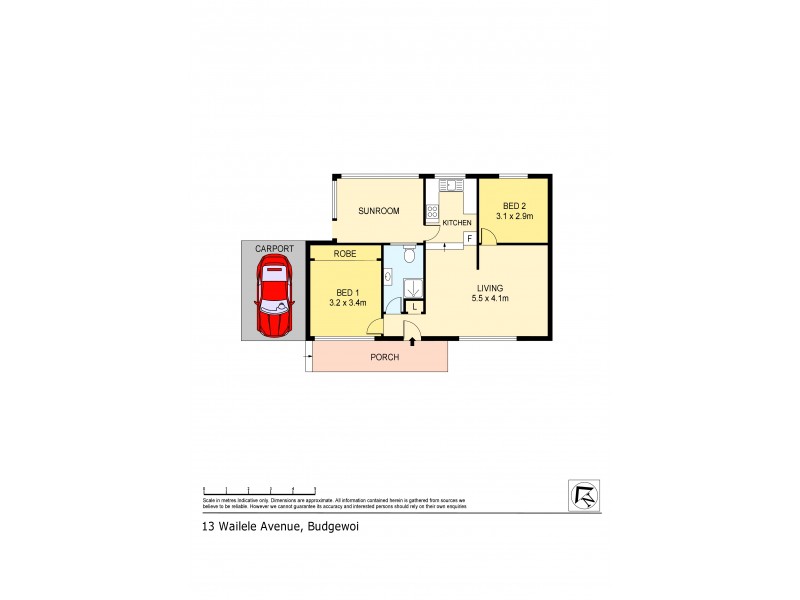 13 Wailele Avenue, Halekulani NSW 2262 Floorplan