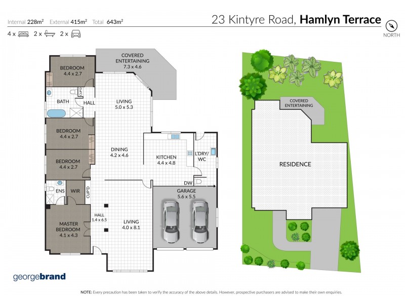 Hamlyn Terrace NSW 2259 Floorplan