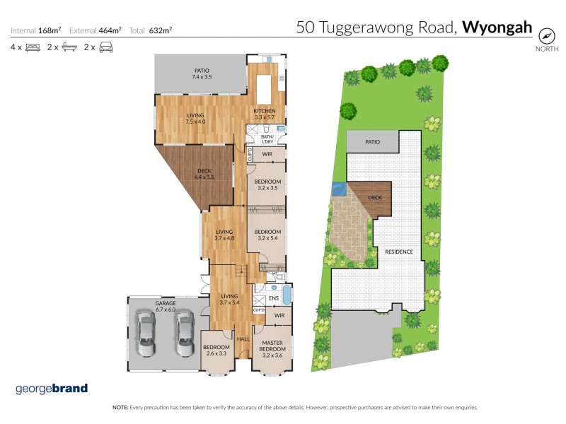 50 Tuggerawong Rd, Wyongah NSW 2259 Floorplan