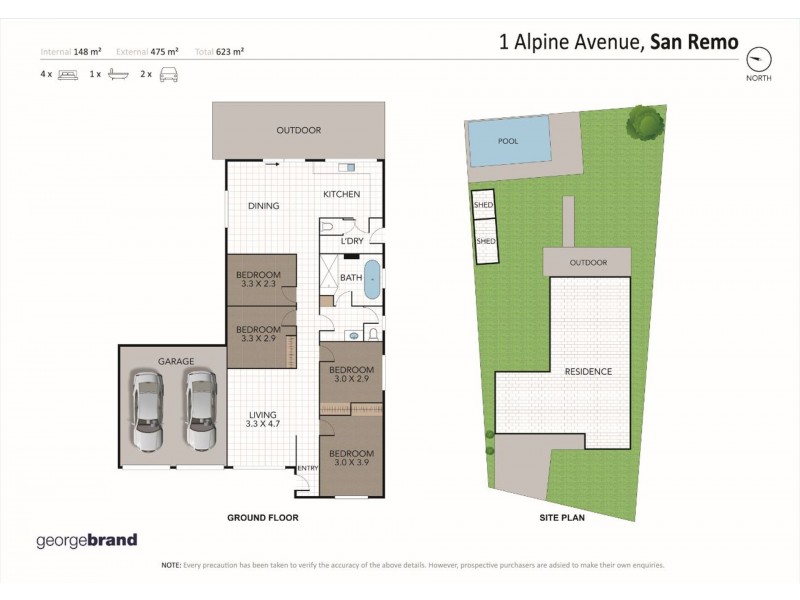 San Remo NSW 2262 Floorplan