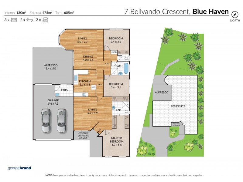 Blue Haven NSW 2262 Floorplan
