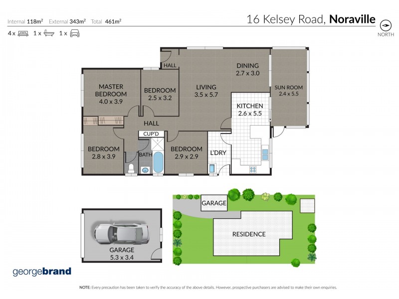 Noraville NSW 2263 Floorplan