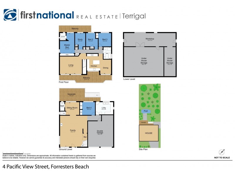 4 Pacific View Street, Forresters Beach NSW 2260 Floorplan