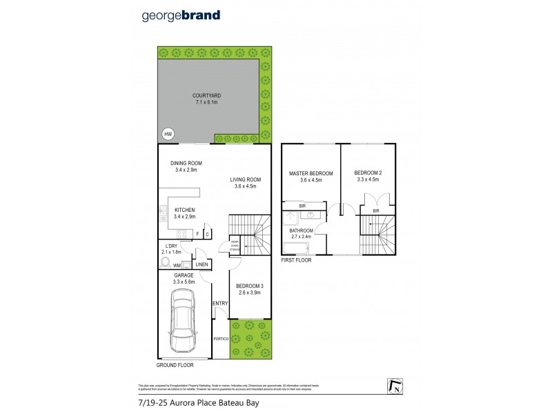 7/19-25 Aurora Place, Bateau Bay NSW 2261 Floorplan