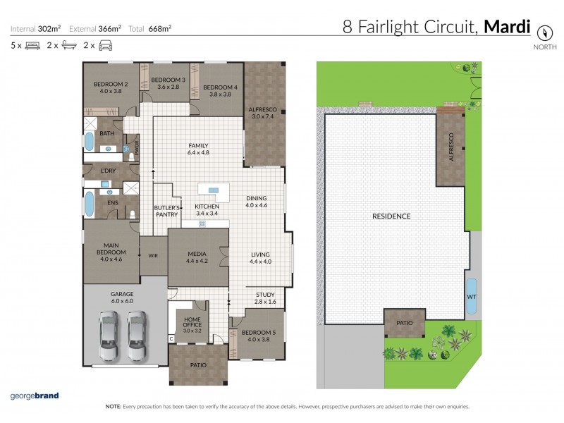 8 Fairlight Circuit, Mardi NSW 2259 Floorplan