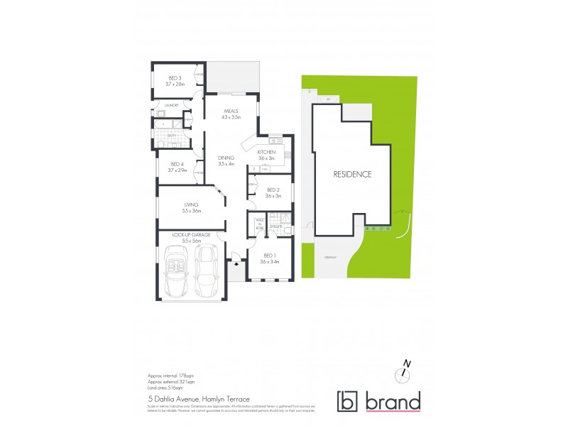 5 Dahlia Avenue, Hamlyn Terrace NSW 2259 Floorplan