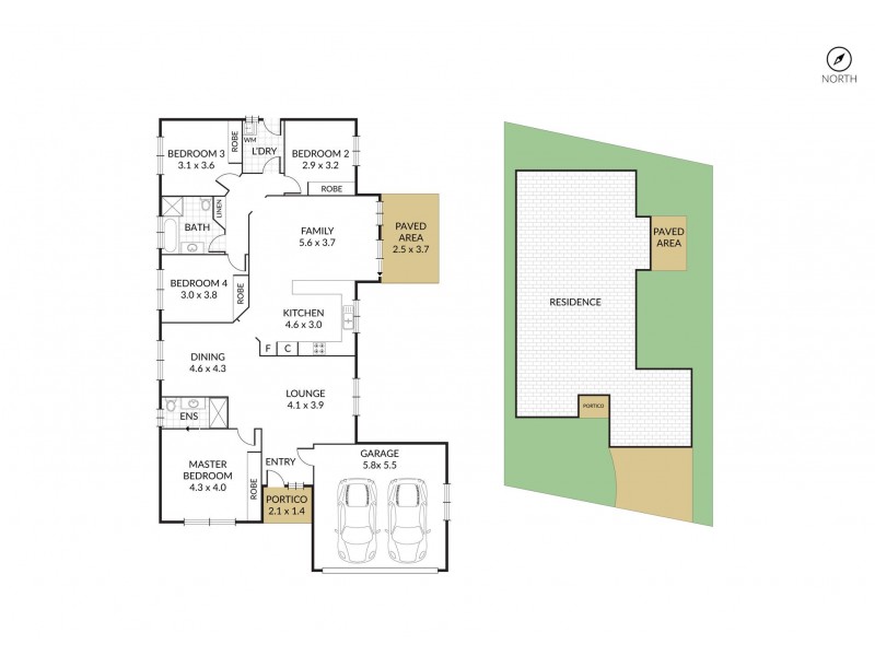 9 Primrose Drive, Hamlyn Terrace NSW 2259 Floorplan