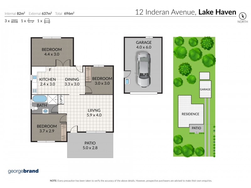 Lake Haven NSW 2263 Floorplan
