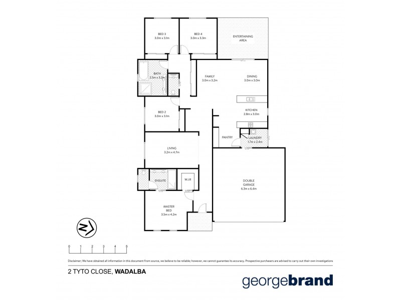 2 Tyto Close, Wadalba NSW 2259 Floorplan
