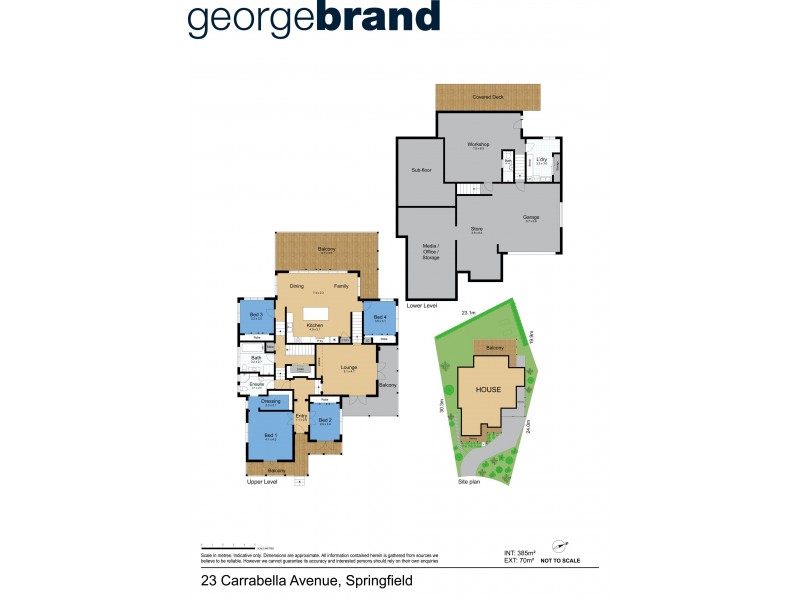 23 Carrabella Avenue, Springfield NSW 2250 Floorplan