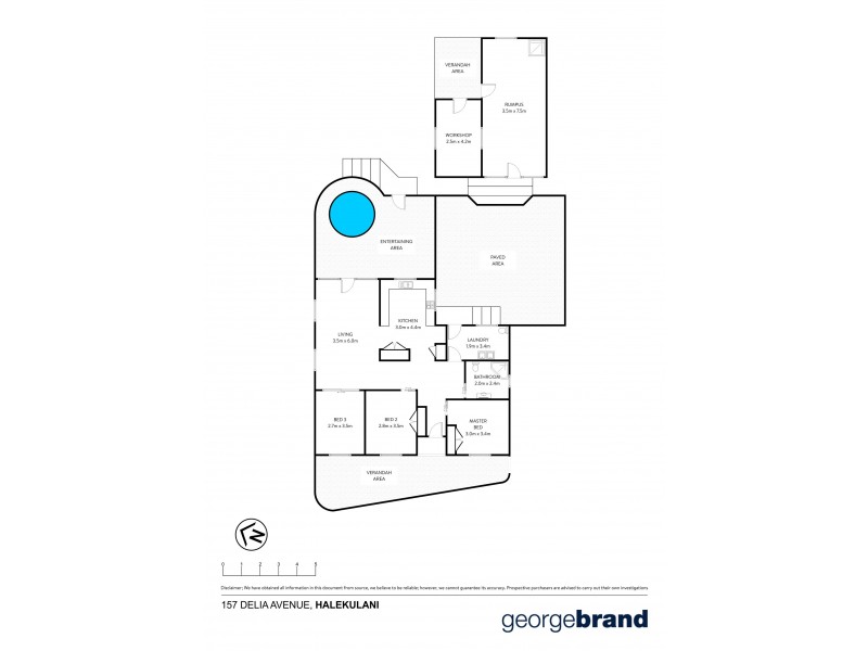 157 Delia Avenue, Halekulani NSW 2262 Floorplan