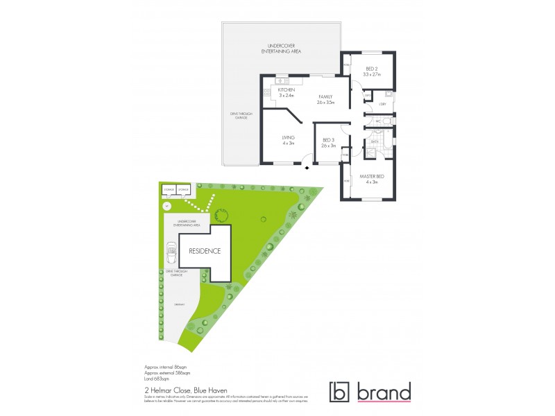 2 Helmar Close, Blue Haven NSW 2262 Floorplan