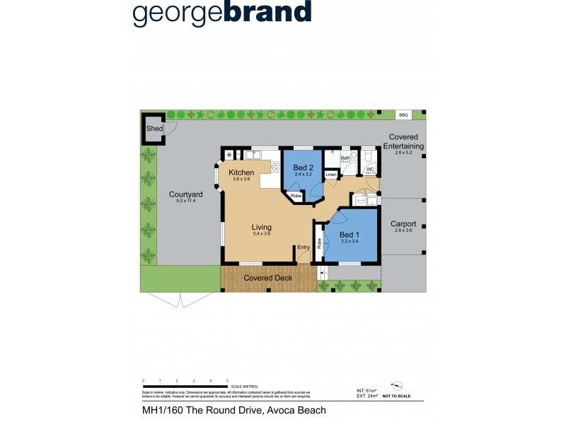 MH1/160 The Round Drive, Avoca Beach NSW 2251 Floorplan