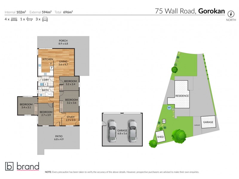 75 Wall Road, Gorokan NSW 2263 Floorplan