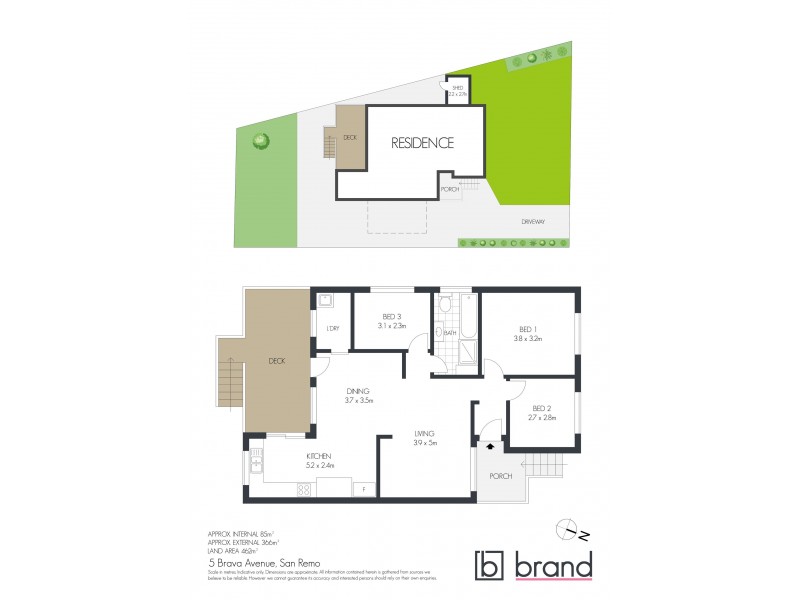 5 Brava Avenue, San Remo NSW 2262 Floorplan