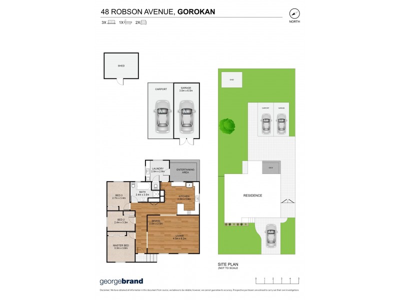 48 Robson Avenue, Gorokan NSW 2263 Floorplan