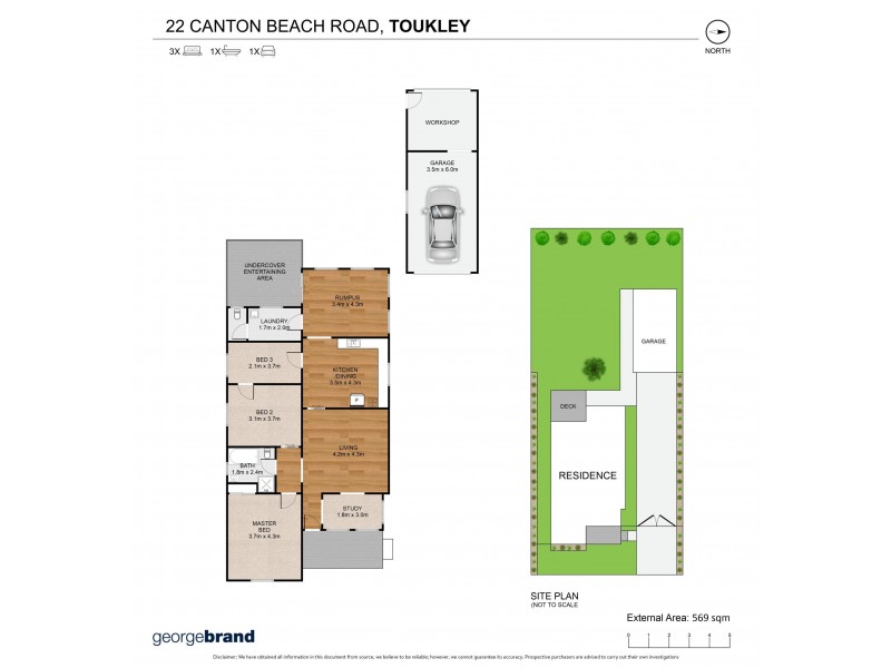 22 Canton Beach Road, Toukley NSW 2263 Floorplan