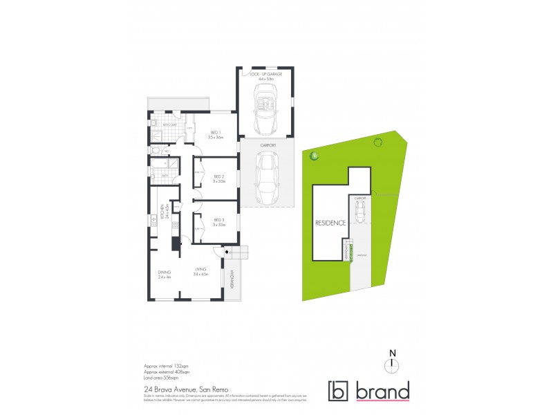 24 Brava Avenue, San Remo NSW 2262 Floorplan