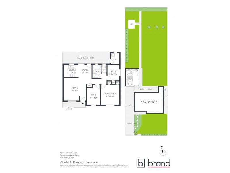 71 Moala Parade, Charmhaven NSW 2263 Floorplan