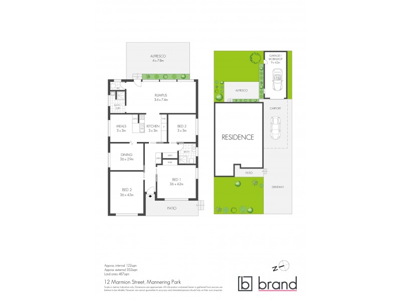 12 Marmion Street, Mannering Park NSW 2259 Floorplan