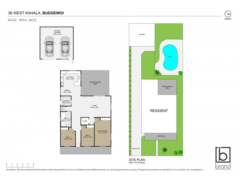 36 West Kahala Avenue, Budgewoi NSW 2262 Floorplan