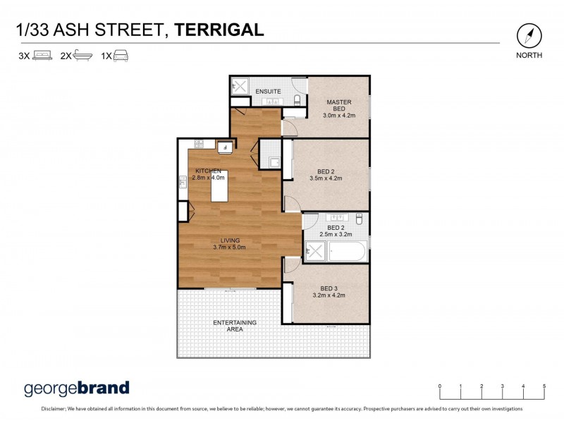 1/33 Ash Street, Terrigal NSW 2260 Floorplan