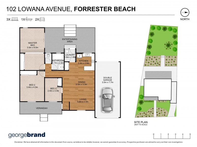 102 Lowanna Avenue, Forresters Beach NSW 2260 Floorplan