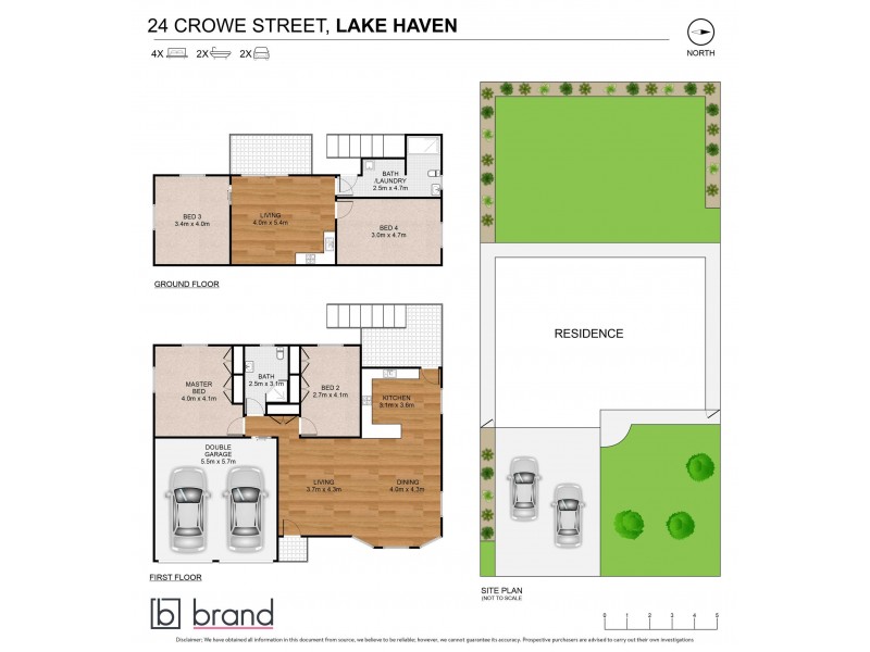 24 Crowe Street, Lake Haven NSW 2263 Floorplan
