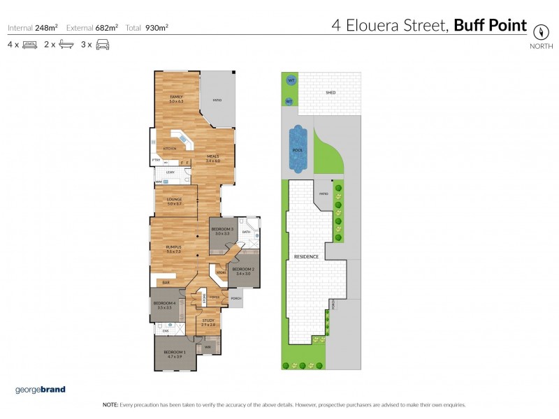 4 Elouera Avenue, Buff Point NSW 2262 Floorplan