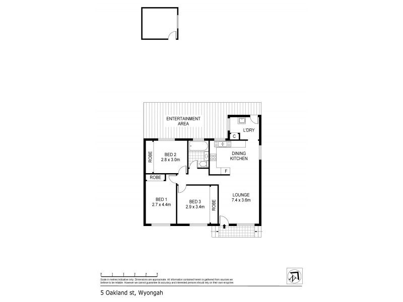 5 Oakland Street, Wyongah NSW 2259 Floorplan