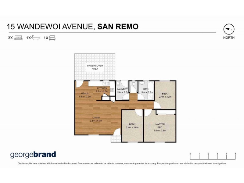 15 Wandewoi Avenue, San Remo NSW 2262 Floorplan