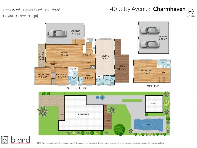 40 Jetty Avenue, Charmhaven NSW 2263 Floorplan
