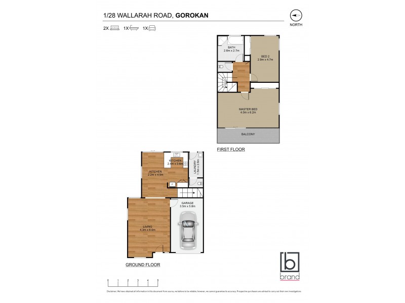 1/28 Wallarah Road, Gorokan NSW 2263 Floorplan