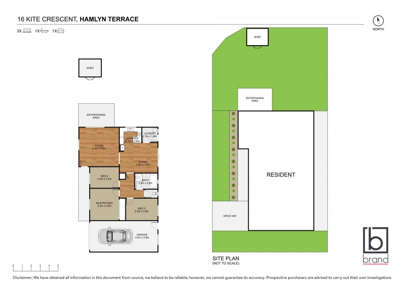16 Kite Crescent, Hamlyn Terrace NSW 2259 Floorplan