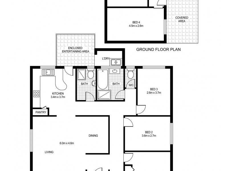 40 Warner Avenue, Wyong NSW 2259 Floorplan