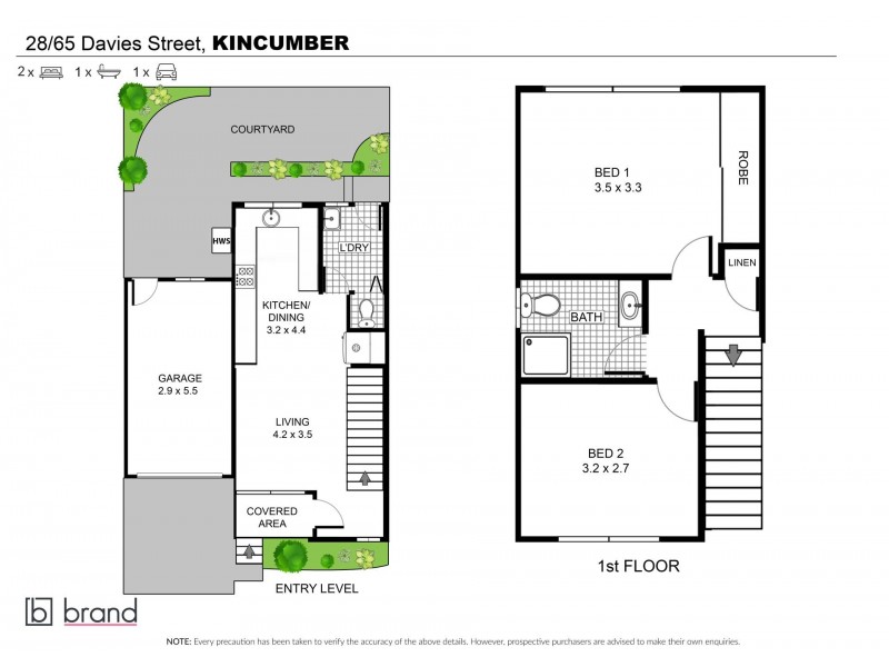 28/65 Davies Street, Kincumber NSW 2251 Floorplan