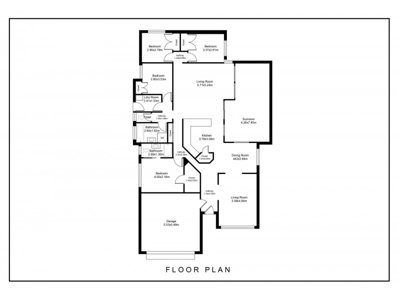 83 Blueridge Drive, Blue Haven NSW 2262 Floorplan