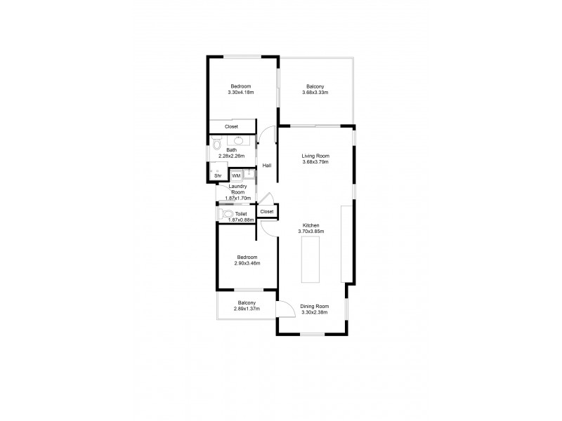 201/1A Stockton Street, Morisset NSW 2264 Floorplan