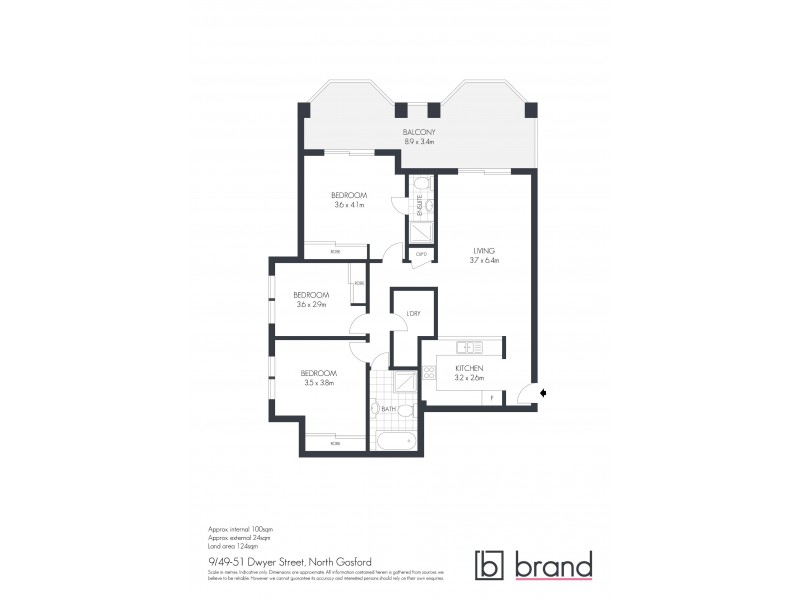 9/49-51 Dwyer Street, North Gosford NSW 2250 Floorplan
