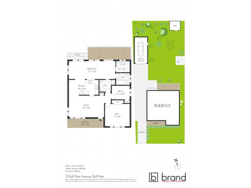 13 Buff Point Avenue, Buff Point NSW 2262 Floorplan
