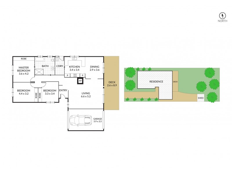 15 Merinda Avenue, Charmhaven NSW 2263 Floorplan