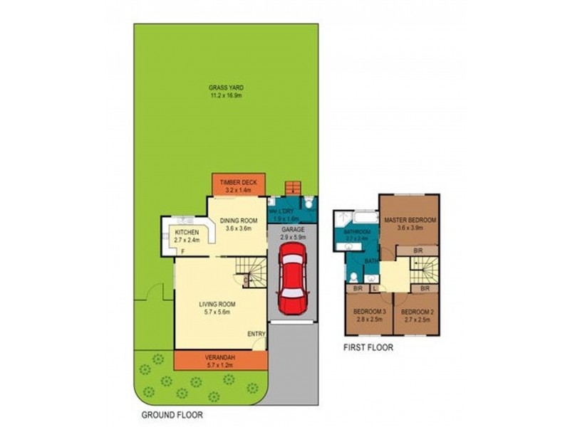8 Madison Place, Berkeley Vale NSW 2261 Floorplan