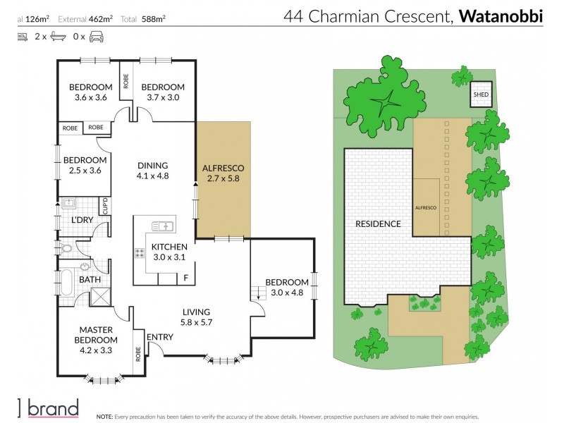44 Charmian Crescent, Watanobbi NSW 2259 Floorplan