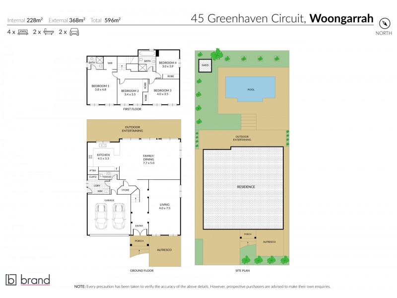45 Greenhaven Circuit, Woongarrah NSW 2259 Floorplan