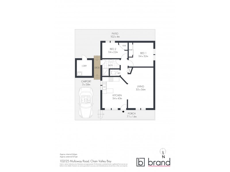 102/25 Mulloway Road, Chain Valley Bay NSW 2259 Floorplan