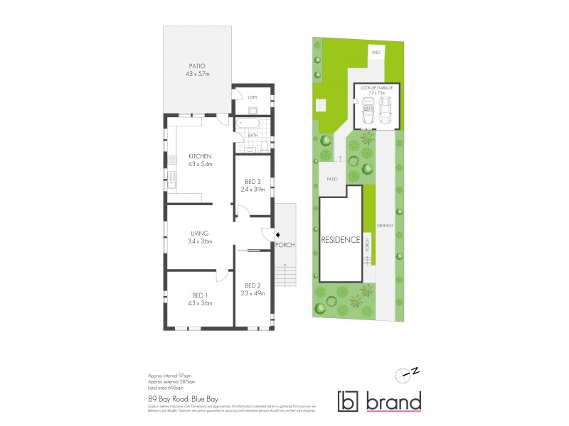 89 Bay Road, Blue Bay NSW 2261 Floorplan
