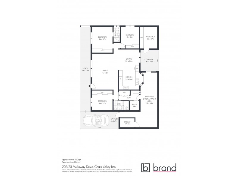 205/25 Mulloway Road, Chain Valley Bay NSW 2259 Floorplan