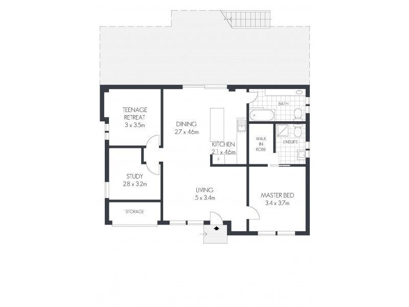 (Downstairs Unit) 2 Kauai Avenue, Chittaway Bay NSW 2261 Floorplan