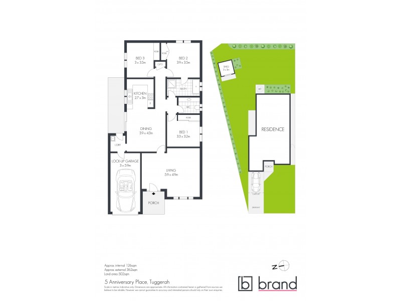 5 Anniversary Place, Tuggerah NSW 2259 Floorplan